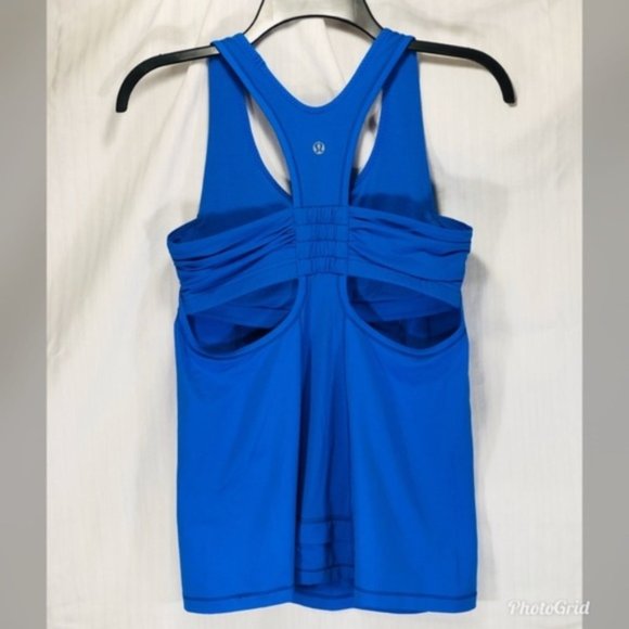 LuLuLemon Athletica Turbo tank open back racerback - Picture 2 of 3